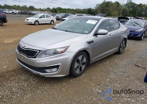 2012 Kia Optima Hybrid Ex from USA, damaged, VIN KNAGM4AD2C5032500